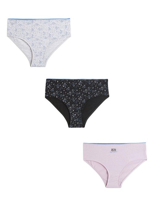 Lot de 3 culottes fille Ralana - Kiabi