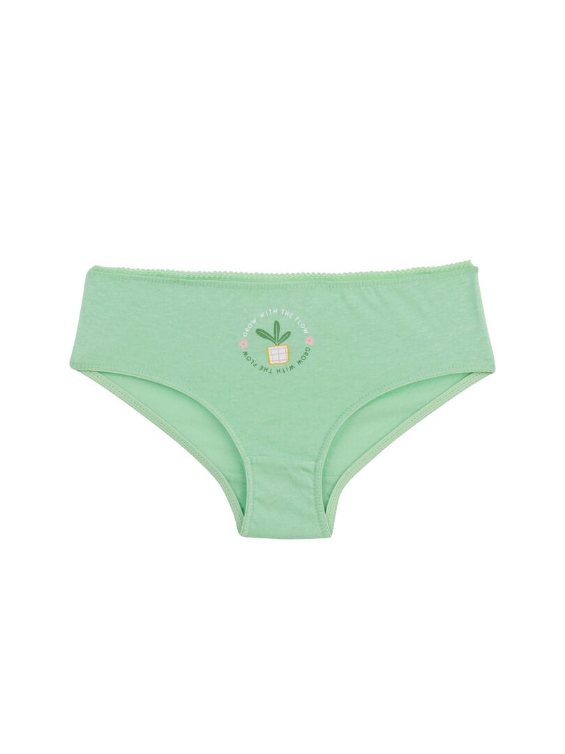 Lot De 7 Culottes Fille Vertbaudet - Imprimés Animaux Et Rayures - 100% Coton - Taille élastique - Pour Tous Les Jours