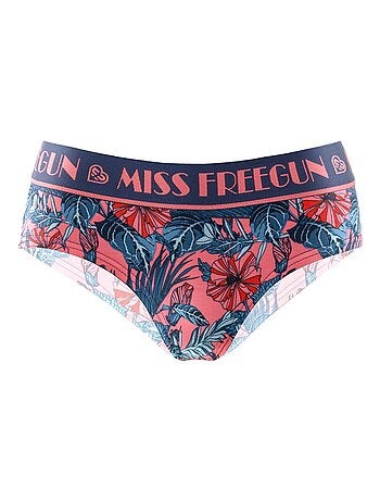 Lot de 3 culottes fille Tropical Flower Freegun