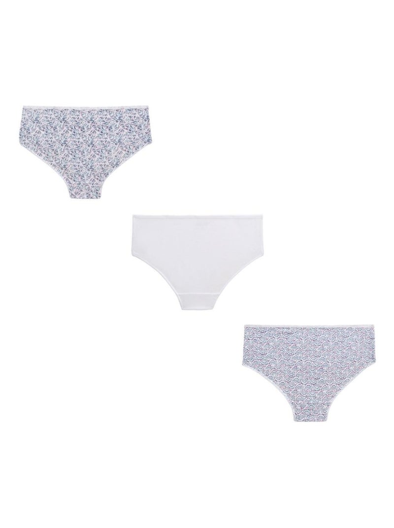 Lot de 3 culottes fille Valara Ecru - Kiabi