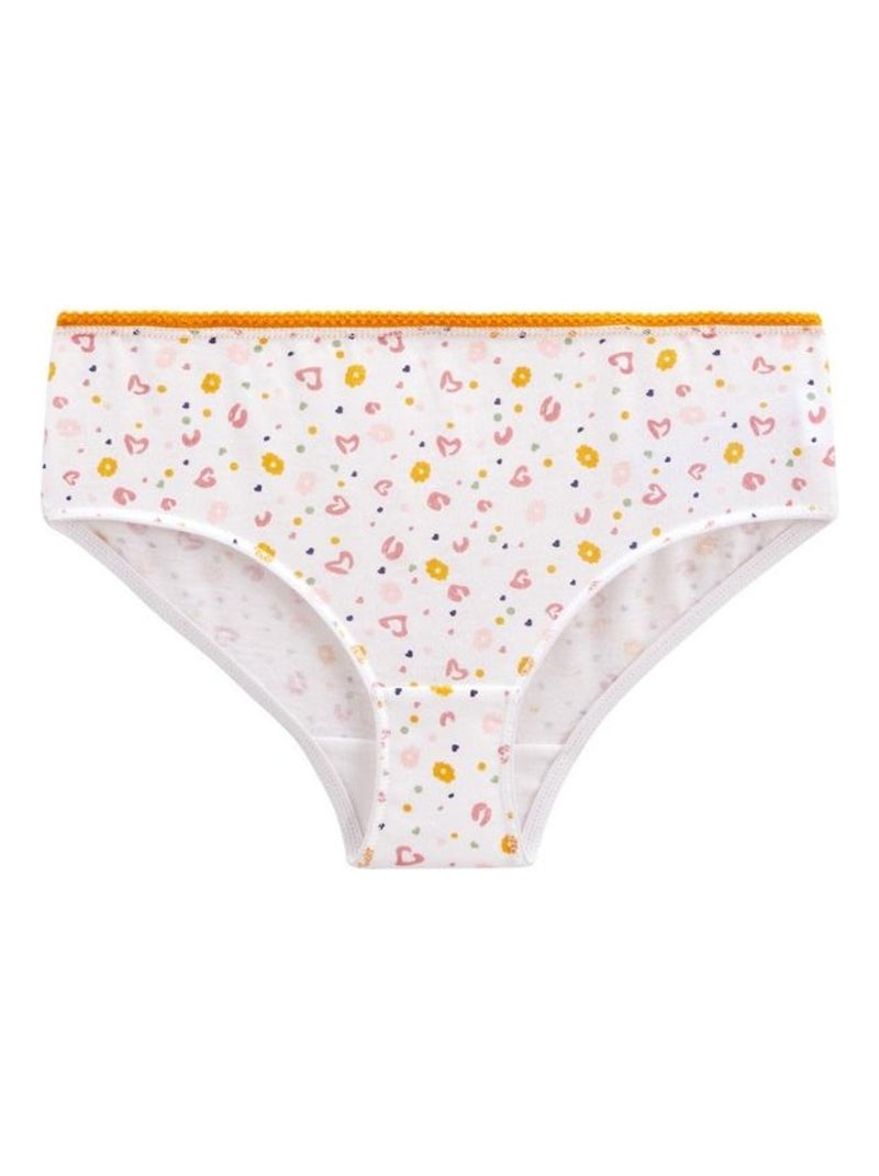 Lot de 3 culottes fille Vijungle Jaune - Kiabi