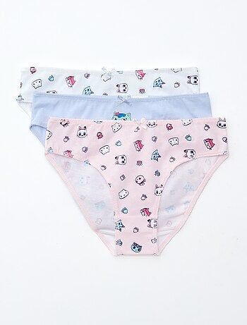Lot de 3 culottes 'Gabby et la maison magique' en coton