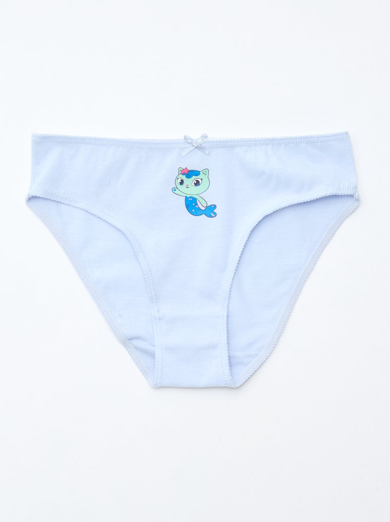 Lot de 3 culottes 'Gabby et la maison magique' en coton Blanc - Kiabi