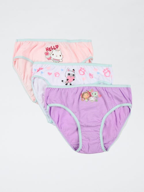 Lot de 3 culottes 'Gabby et la maison magique' - Kiabi