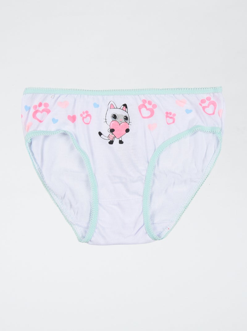 Lot de 3 culottes 'Gabby et la maison magique' Rose - Kiabi