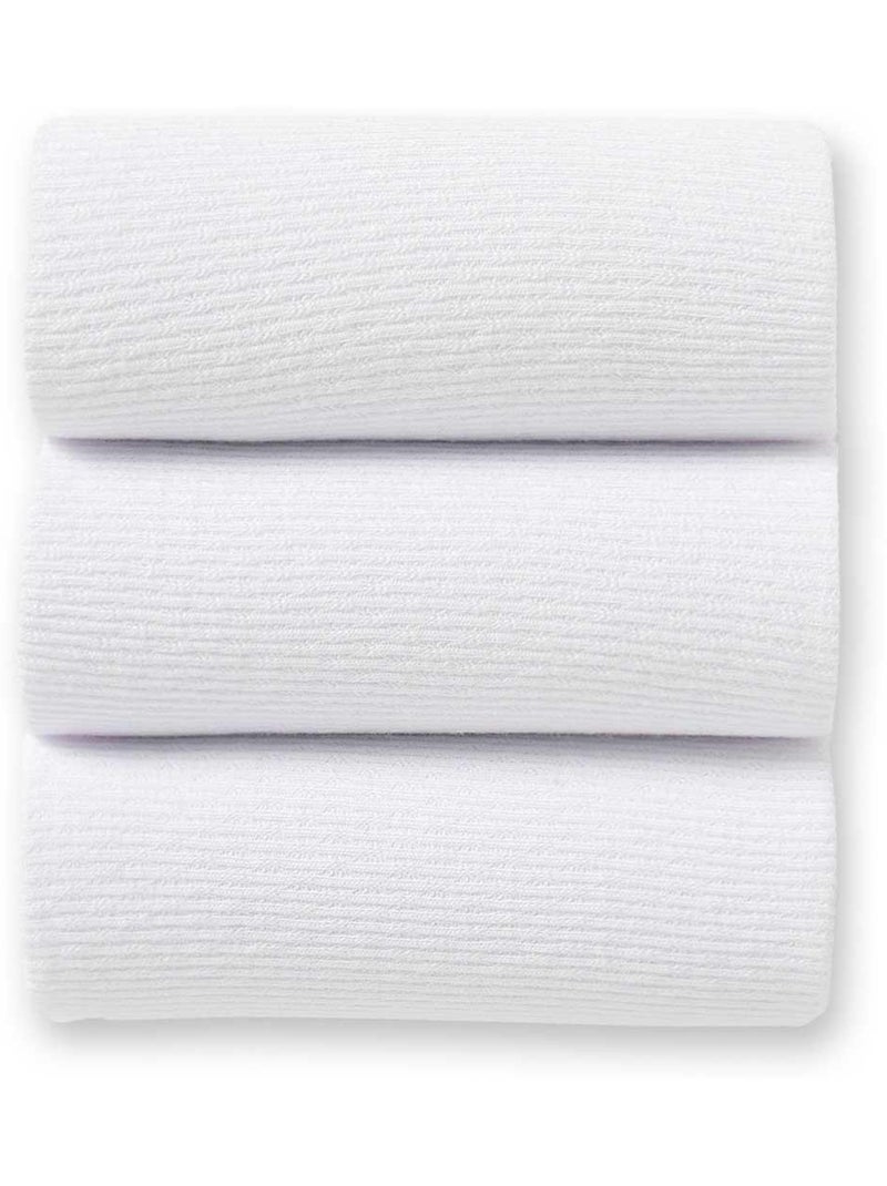 Lot de 3 culottes hautes - DAXON Blanc Blanc - Kiabi