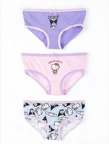 Lot de 3 culottes hello kitty sanrio