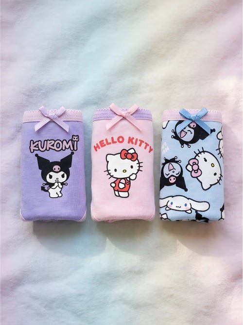 Lot de 3 culottes hello kitty sanrio - Kiabi Lot de 3 culottes hello kitty sanrio - Kiabi