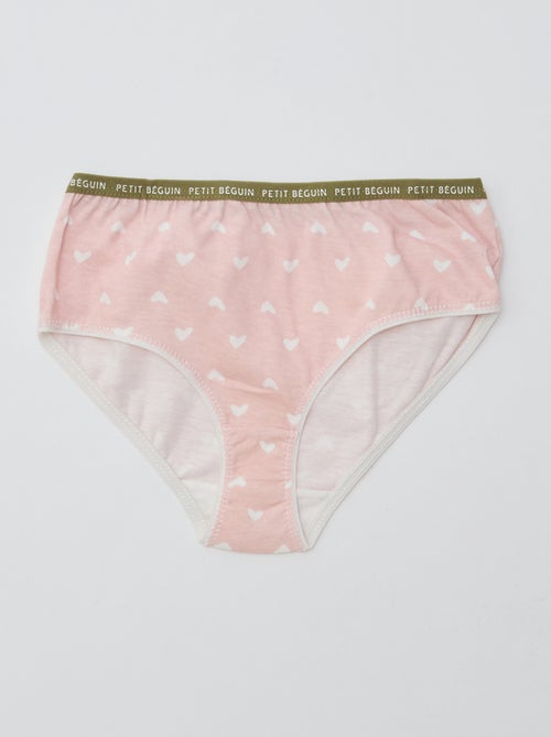 Lot de 3 culottes imprimé 'Petit Béguin' - Kiabi