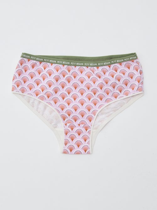 Lot de 3 culottes imprimé 'Petit Béguin' - Kiabi