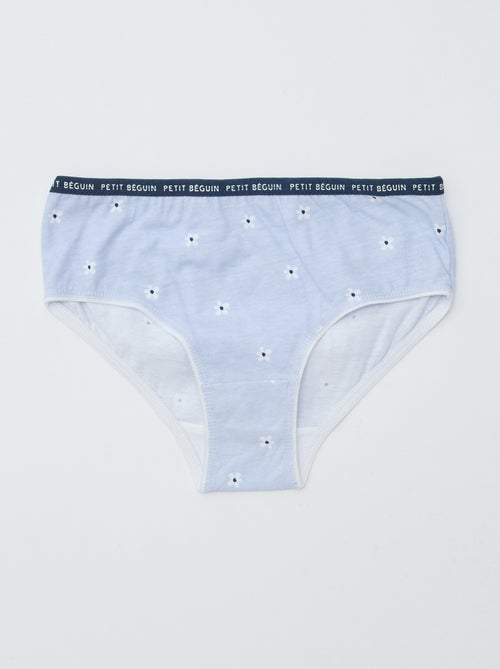 Lot de 3 culottes imprimé 'Petit Béguin' - Kiabi