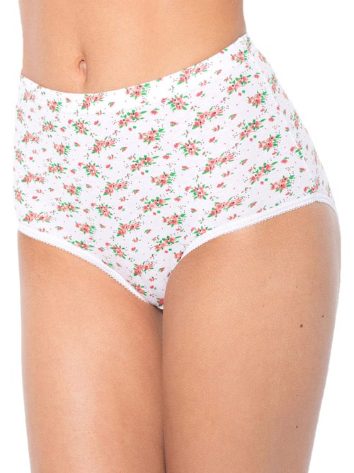 Lot de 3 culottes imprimées + 1 gratuite - DAXON - Kiabi