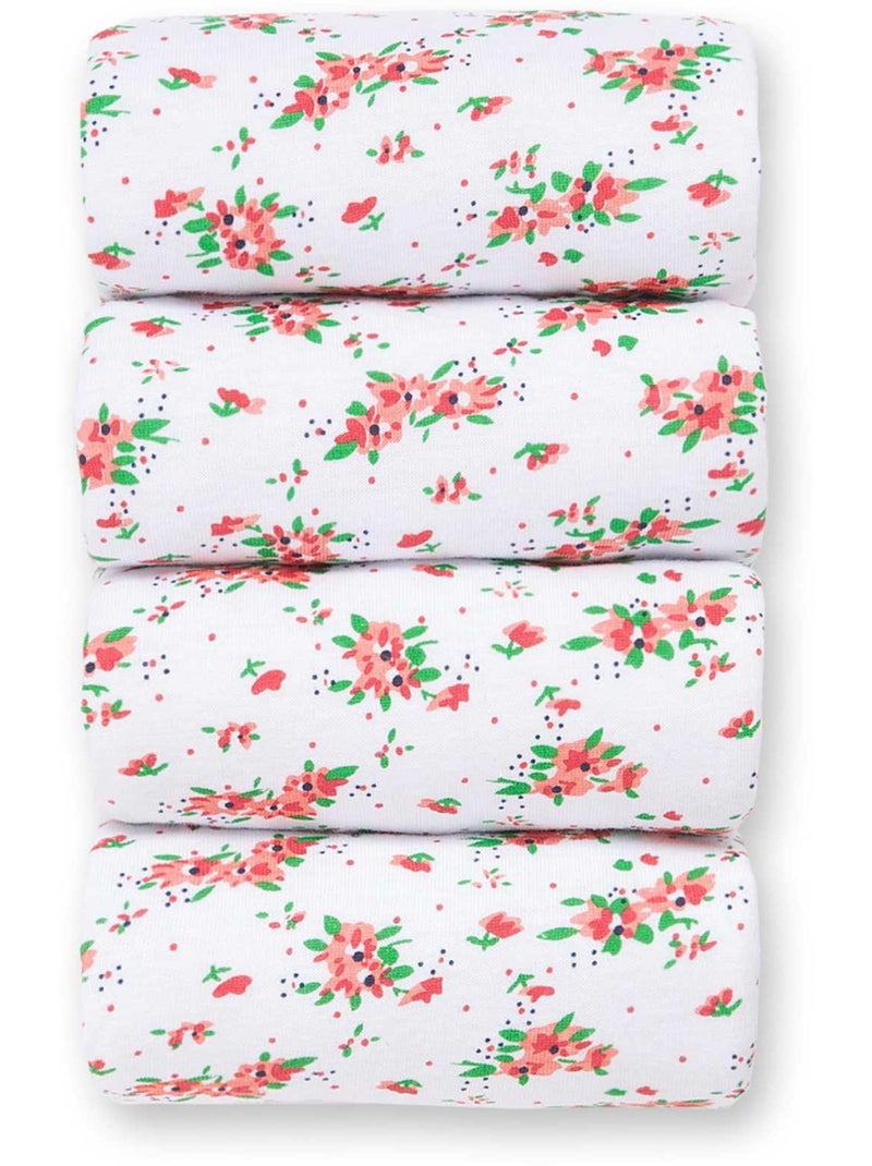 Lot de 3 culottes imprimées + 1 gratuite - DAXON Blanc Multicolore - Kiabi
