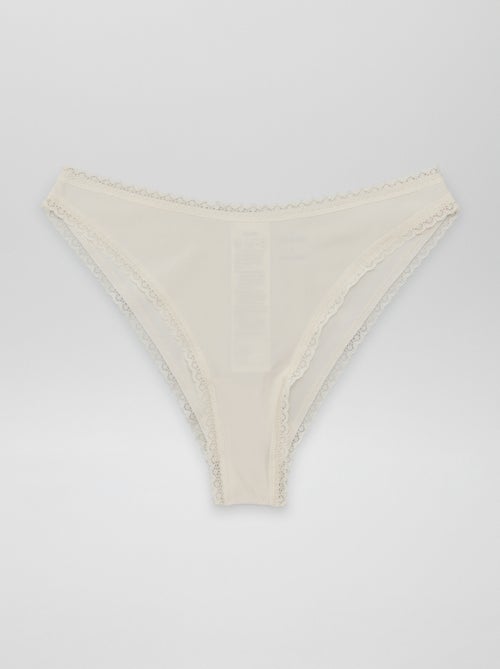 Lot de 3 culottes invisible - Kiabi