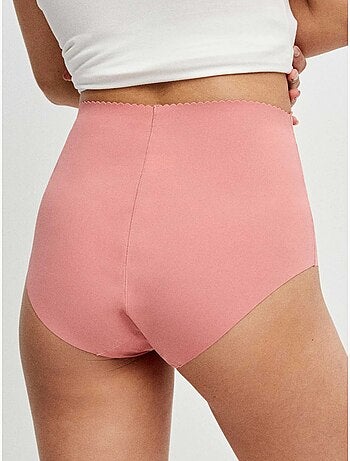 Lot de 3 culottes invisibles sans coutures en microfibre