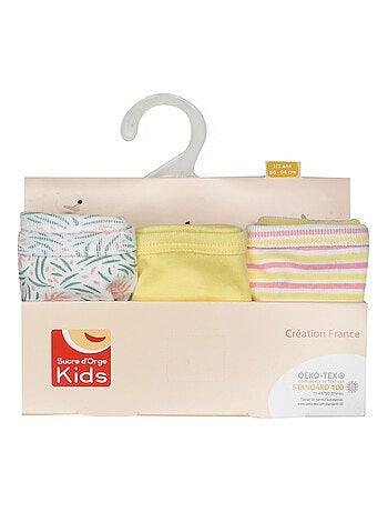 LOT DE 3 CULOTTES JAMIE ENFANT