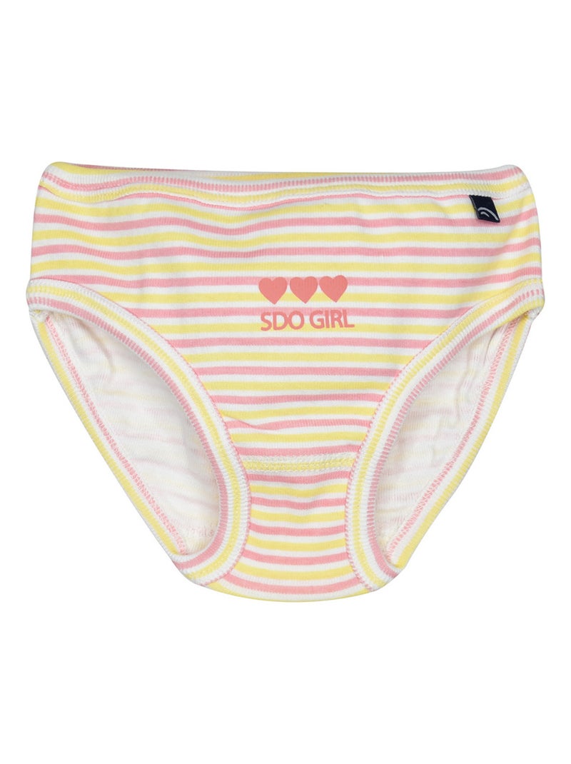 LOT DE 3 CULOTTES JAMIE ENFANT Jaune - Kiabi
