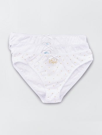 Lot de 3 culottes 'Minnie' de 'Disney'