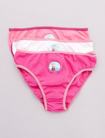 Lot de 3 culottes la 'Reine des neiges'