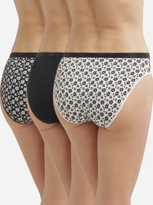 Lot de 3 Culottes Les Pockets Coton - Kiabi