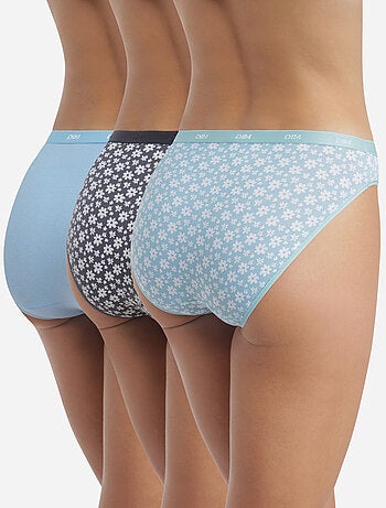 Lot de 3 Slips Coton Les Pockets Coton