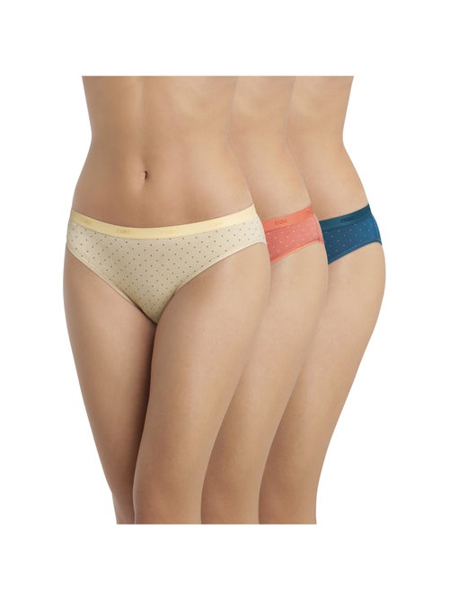 Lot de 3 Culottes Les Pockets Coton - Kiabi