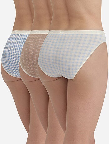 Lot de 3 Slips Coton Les Pockets Coton