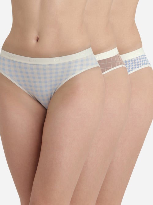 Lot de 3 Culottes Les Pockets Coton - Kiabi