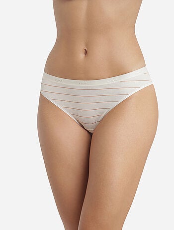 Lot de 3 Slips Coton Les Pockets Coton