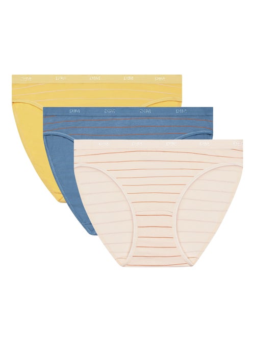 Lot de 3 Culottes Les Pockets Coton - Kiabi Lot de 3 Culottes Les Pockets Coton - Kiabi