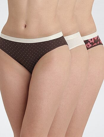 Lot de 3 culottes Les Pockets de 'DIM'