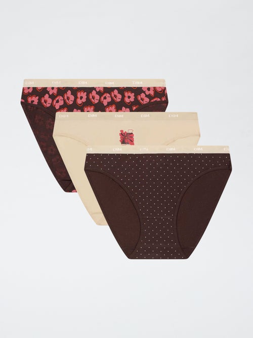 Lot de 3 culottes Les Pockets de 'DIM' - Kiabi