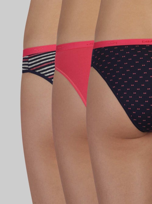 Lot de 3 culottes Les Pockets de 'DIM' - Kiabi