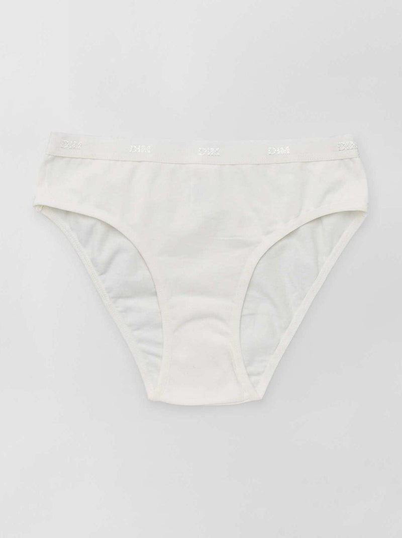 Lot de 3 culottes 'Les Pockets' 'DIM' rose - Kiabi