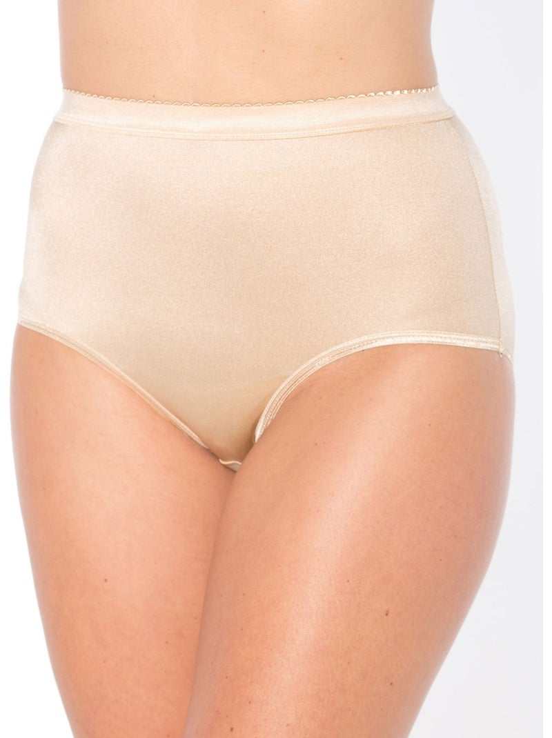 lot de 3 culottes maxi - DAXON Beige - Kiabi