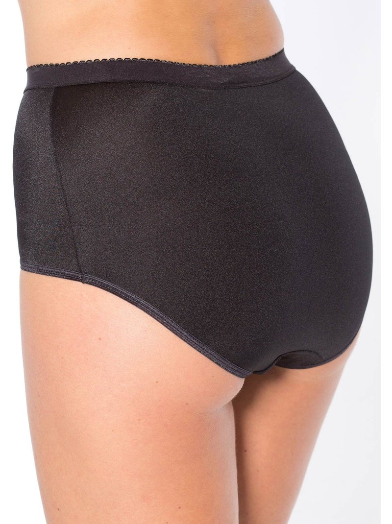 lot de 3 culottes maxi - DAXON Noir Noir - Kiabi