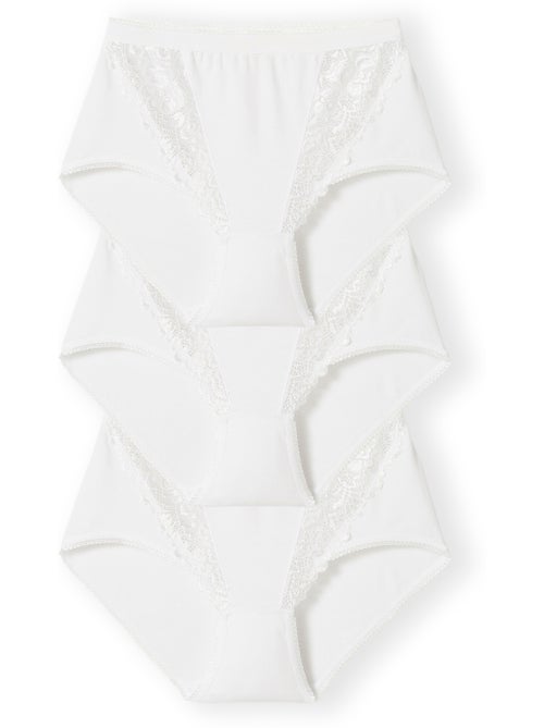 Lot de 3 culottes maxi assorties - damart - Kiabi Lot de 3 culottes maxi assorties - damart - Kiabi