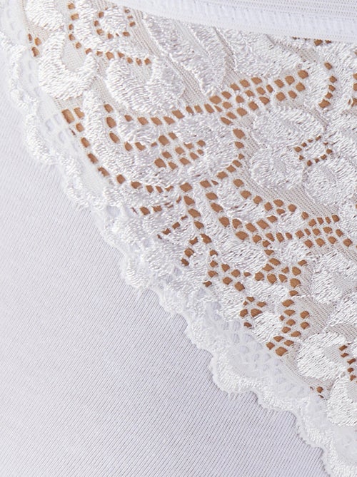 Lot de 3 culottes maxi assorties - Damart - Kiabi