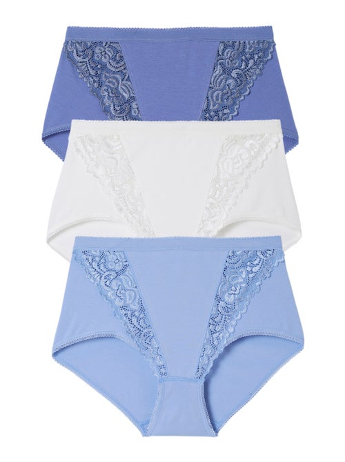 Lot de 3 culottes maxi assorties - Damart - Kiabi