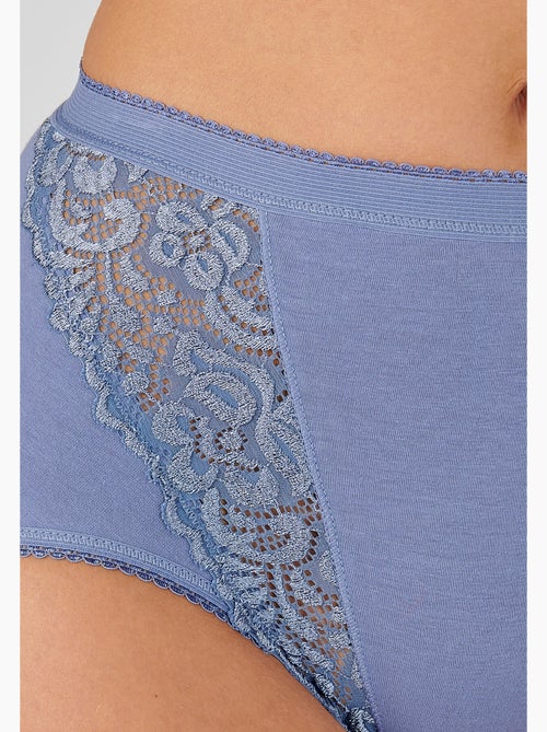 Lot de 3 culottes maxi assorties - Damart - Kiabi