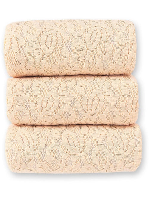 Lot de 3 culottes maxi maille dentelle - DAXON - Kiabi