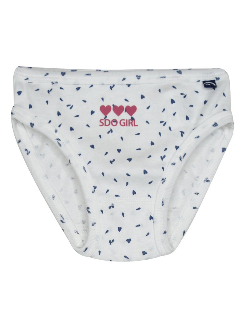 LOT DE 3 CULOTTES MEDINA ENFANT Blanc - Kiabi
