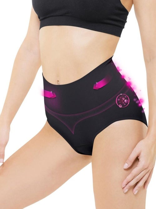Lot de 3 culottes menstruelles confort taille haute - Kiabi