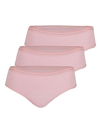 Lot de 3 culottes menstruelles femme Athena
