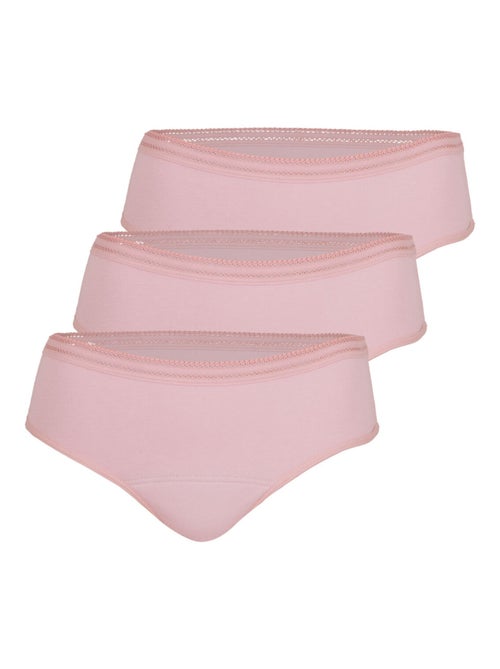 Lot de 3 culottes menstruelles femme Athena - Kiabi