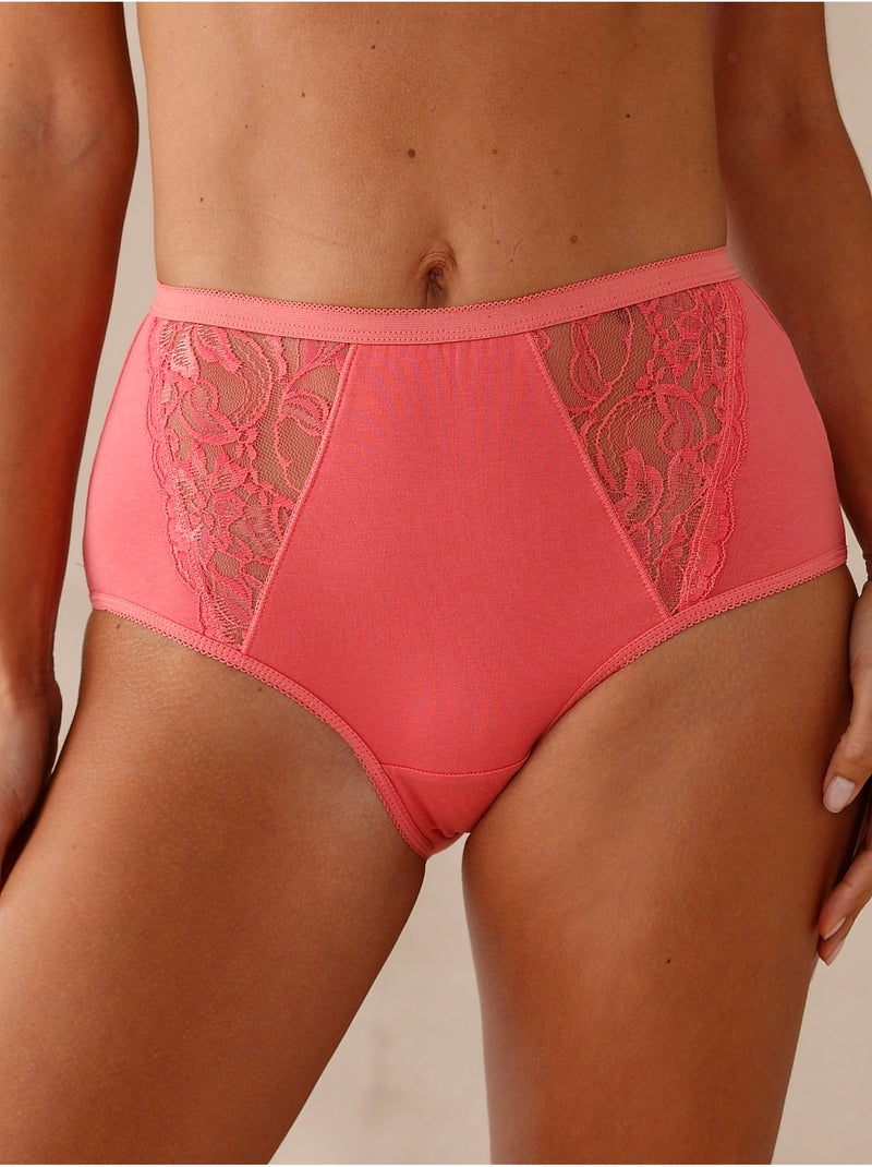 lot de 3 culottes midi - DAXON Rose foncé - Kiabi