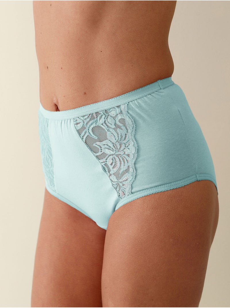 lot de 3 culottes midi - DAXON Vert menthe - Kiabi