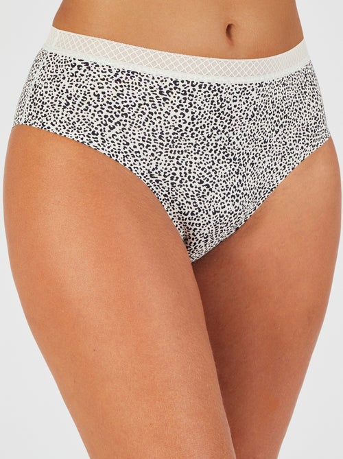 Lot de 3 culottes midi sans coutures - Damart - Kiabi