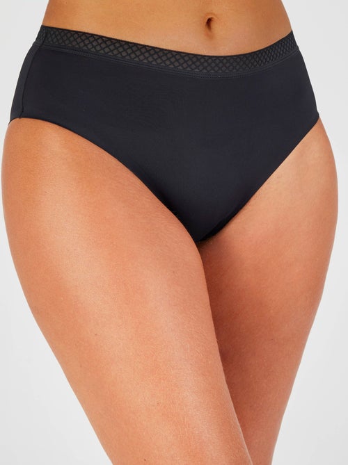 Lot de 3 culottes midi sans coutures - Damart - Kiabi