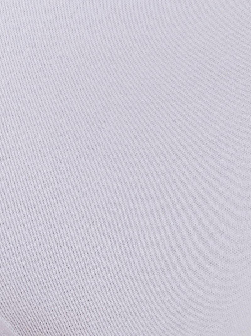Lot de 3 culottes mini coton stretch + 1 GRATUITE. - Damart Blanc - Kiabi